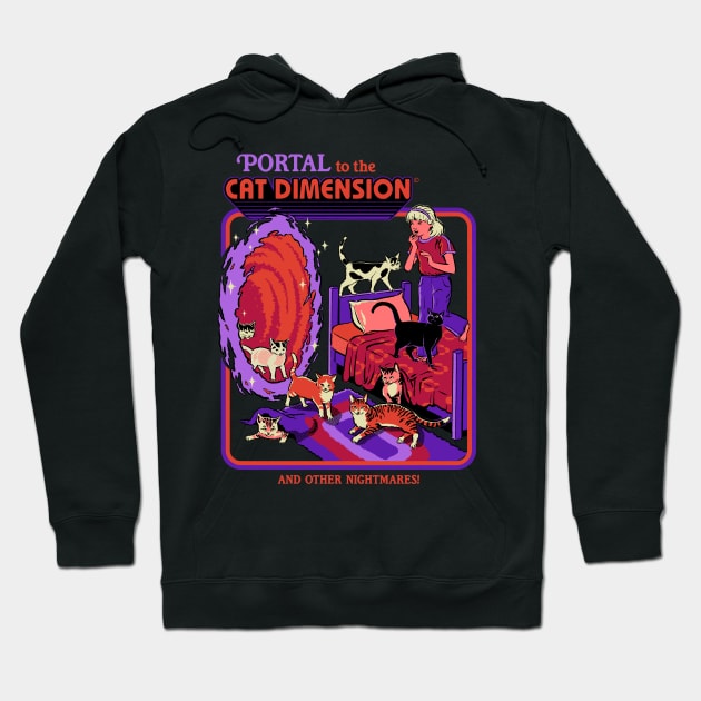 The Cat Dimension Hoodie by Steven Rhodes